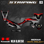 Striping Variation KLX G,BF,SE - Variation STICKER KLX G,BF,SE -03