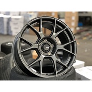 NEW 18X9.5J Konig Ampliform Rim (set of 4) Graphite 5X120 for Honda Civic Type R FK8 FL5