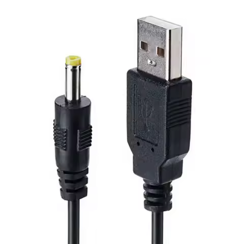 USB Charging Cable 0.8m/2.0m Cable Suitable for PSP 1000 2000 3000 USB To DC 4.0x1.7mm Plug 5V 1A Po