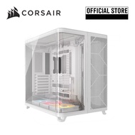 CORSAIR AIR 5400 RS-R ARGB Triple Chamber Mid-Tower PC Case - White CC-9011319-WW
