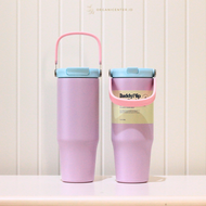 BuddyFlip Tumbler 1000 ml Organicenter Botol Air Minum Vacuum Insulated 18/8 Pro-Grade Stainless Ste