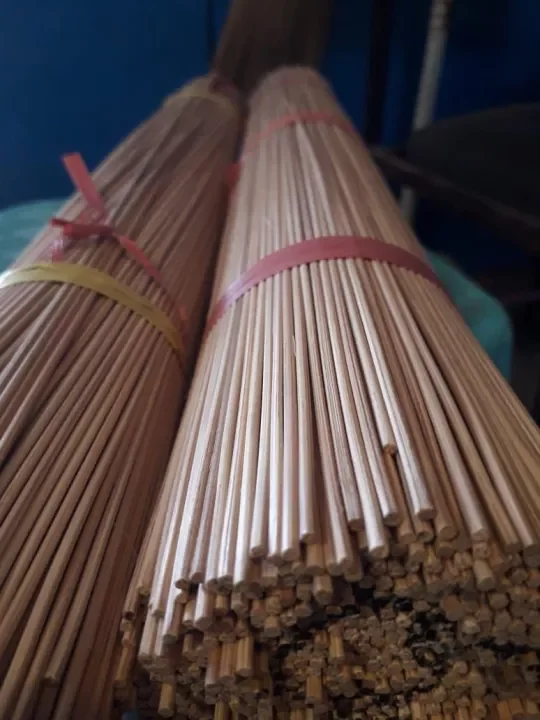 12pcs Kayu Dowel 8mm x 80cm