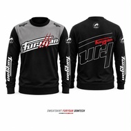SWEATSHIRT FURYGAN DOMTECH - 280gsm - cotton fleece import - full hd printing - grip getah