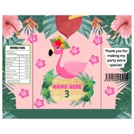 Chip bag for birthday give aways