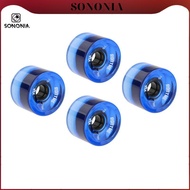 SONONIA 4 Pieces 2.75''x2'' 78A Skateboard Wheels Replacement, Soft
