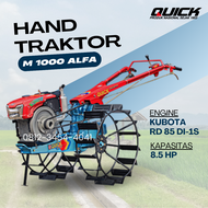 Traktor Tangan Quick M 1000 Alfa Mesin Tiller Diesel