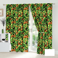 【Flash Sale】HTC 8PCS 85*190cm Curtains For Windows Kurtina Sa Bintana Curtains Sale Free Shipping  K