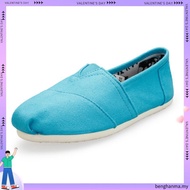 Toms Thomas Shoes Denim Shoes Pure Color Flat kasut Casual Couple loafer Toms Shoes Slip on Shoes