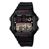 CASIO ORIGINAL - CASIO AE-1300WH-1A2 - MEN - Black - Strap Resin - Jam dunia JD17ST # Jam Tangan Pri