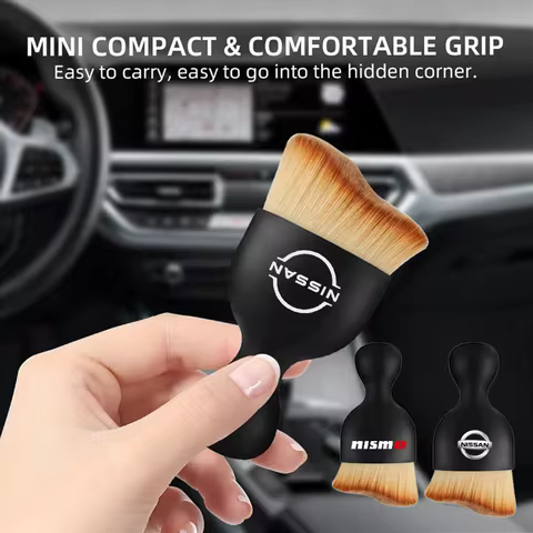 Car Interior Cleaning Soft Brush Dust Remover Tool Car Accessories For Nissan X-trail Almera Qashqai