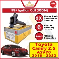 NGK Ignition Coil U5084 for Toyota Camry 2.5 ASV70 (2018-2022)(Equals 90919-02256) Plug Coil[Amaze A
