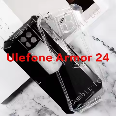 For Ulefone Armor 24 Armor24 6.78" 2023 Silicone Smartphone Phone Protective Back Shell Soft TPU Cas