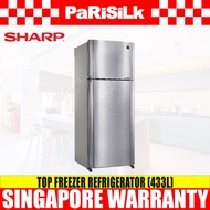 Sharp SJ-U43P-SL Top Freezer Refrigerator (433L)