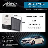 BMW F40 128ti 2.0L 2020 to 2023 33-3025MX Max Racing Exhaust Performance Drop-in Dry Type Air Filter