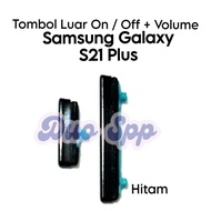 TOMBOL External Button 1 Set Power On Off + Volume Samsung Galaxy S21 Plus / S21+ / SM-G996B / SM-G9
