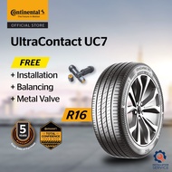 Continental UltraContact UC7 R16 195/50 195/55 205/50 205/65 215/55 225/55 235/60 205/55 (with installation)