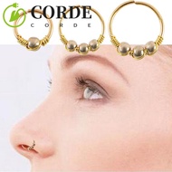 CORDE Nose Ring Fashion Retro Nostril Hoop Eyebrow Cartilage Helix Hoop Stud Body Piercing