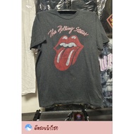 ️B00001/13 ️ Chest 44 Length 29" rolling stones Second-Hand T-Shirt Vintage Brand Cartoon Band