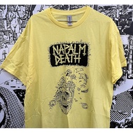 2025新款Napalm Death Band T-Shirt印花上衣100%纯棉