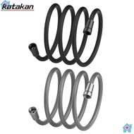 KATAKAN 1.5/2 Meter Handheld Shower Hose, GI/2 Universal Interface Shower Tube, Useful Anti Winding 