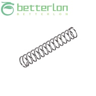 BETTER-LONTIME 10Pcs Compression Spring, Silver 6mm OD Extended Compressed Springs, Durable 0.6mm Wi