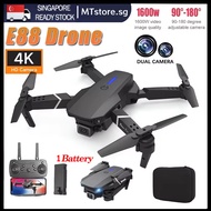 Professional Drone E88 RC 4K HD Wide Angle 1080P Camera Foldable Helicopter WIFI FPV Gift Toy