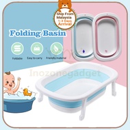 Newborn Barang Baby Bath Tub Portable Foldable Eco-friendly Safe Kids Bathtub Tubs Tab mandi bayi lipat