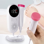 Portable Ultrasound Doppler Fetal Pregnancy Electronic Monitor for Pregnant Women Baby Fetal Movemen