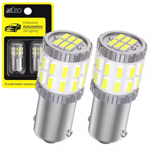Super Bright BA9S LED BAX9S H6W T4W BAY9S H21W Bulb 30-SMD Car Reverse Lights Auto Parking License P