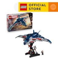 LEGO SUPERHEROES 76325 Đồ Chơi Lắp Ráp Avengers: Kỷ Nguyên Của Ultron Quinjet (1131 Chi Tiết)