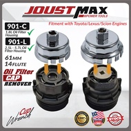 901-C 901-L 64mm Oil Filter Cap Opener Remover Tool Cup Wrench Set for Toyota, Lexus, and Scion Vehi