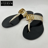 Gucci GG Marmont 人字拖涼鞋，35 1/2 號 [二手]