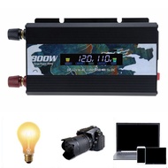 300W 12V To 220V Inverter 24V Solar Outdoor Inverter Pure Sine Wave For National