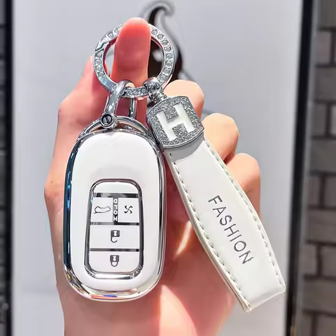TPU Car Remote Key Case Cover Protect Shell Fob For Honda P7 S7 ENP Jipai Civic 11th New 2025 4 Butt