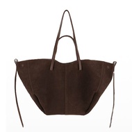2026 Spot Polene Polene Wings Bag Cyme Cowhide Bucket Bag Handbag Tote Large Capacity Commuter Women