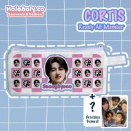 CORTIS Pencil Case Canvas PHOTO Gemes Zipper Pouch COER Fankit Freebies Gift Kpop Korea Gift