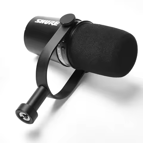 Replacement Microphone Pop Filter Cover Compatible With Shure MV7 MV7X Microphones