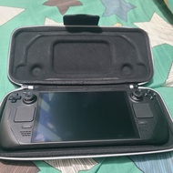 Steam Deck Oled 1T+256 gb barely used,with screen protector and tumb grip