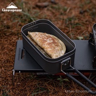 Koman H-1609 Kotak Makan Tengah Hari Aluminium Keras Kecil Gaya Lama Berkelah Berkelah Pelbagai Fung