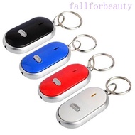 FALLFORBEAUTY Keyfinder 4 Colors Smart Whistle Sensors Pet Tracker Keychain Light Torch Locator Trac