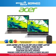 ACER Aspire Lite 15 AL15-33P-C84X/C9WF Laptop - 15.6 FHD IPS/N150/8GB/512GB/INTEL/W11/2Y