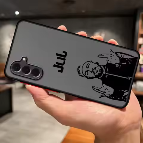 Rapper J-JuL C'est Pas Des Lol Back Phone Cover Case for Samsung Galaxy A52 A56 A34 A53 A24 A35 A36 