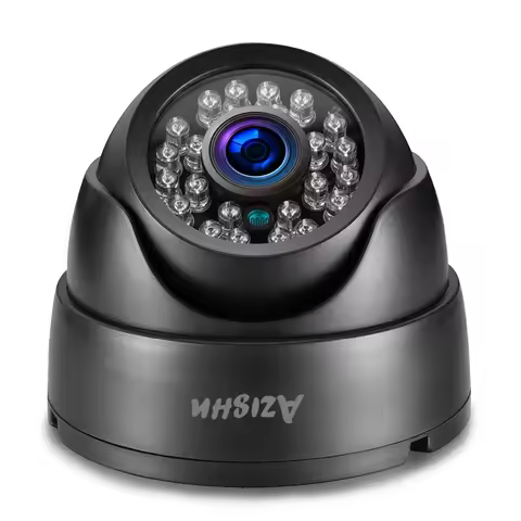 AZISHN HD 1080P AHD Video Surveillance Camera CCTV Camera 2.0MP DOME 24pcs IR Night Vision AHD Camer