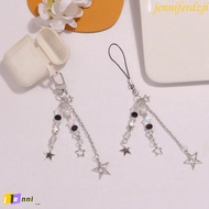 JENNIFERDZJI Y2K Phone Chain, Key Chains Phone Charm Y2K Star Phone Pendant, DIY Keychain Stylish La