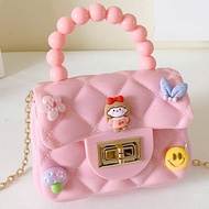 2023 New Style Children's Messenger Bag Fashionable Little Princess Cute Silicone Bag Tik Tok Hot-selling Cartoon Girl Coin Purse