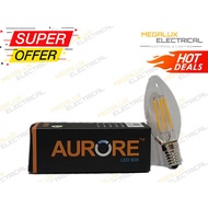 [CLEARANCE] 4W E14 LED Edison CANDLE Bulb B35 40W Filament Bulb Mentol Lampu Designer Design - [WARM