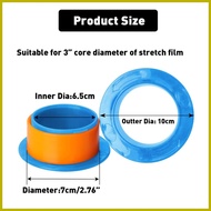2 PCS Stretch Film Dispenser Jack Film Holder Stretch Wrap Dispenser 3 Core Shrink Wrap Holde