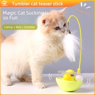 Cat Teaser Wand, Tumbler Cat Teaser Wand, Cat Self-Entertainment Catnip Ball, Cat Spinner, Cat Tease