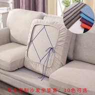 KY/🏮Cotton and Linen Combination Sofa Seat Cover Foam Cover Cover Cushion Case Fabric Sofa Cover Sofa Cover Custom Free