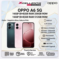OPPO A6 5G [8GB RAM 256GB ROM] [8GB RAM 512GB ROM] / A6 Pro 5G - Original OPPO Malaysia
